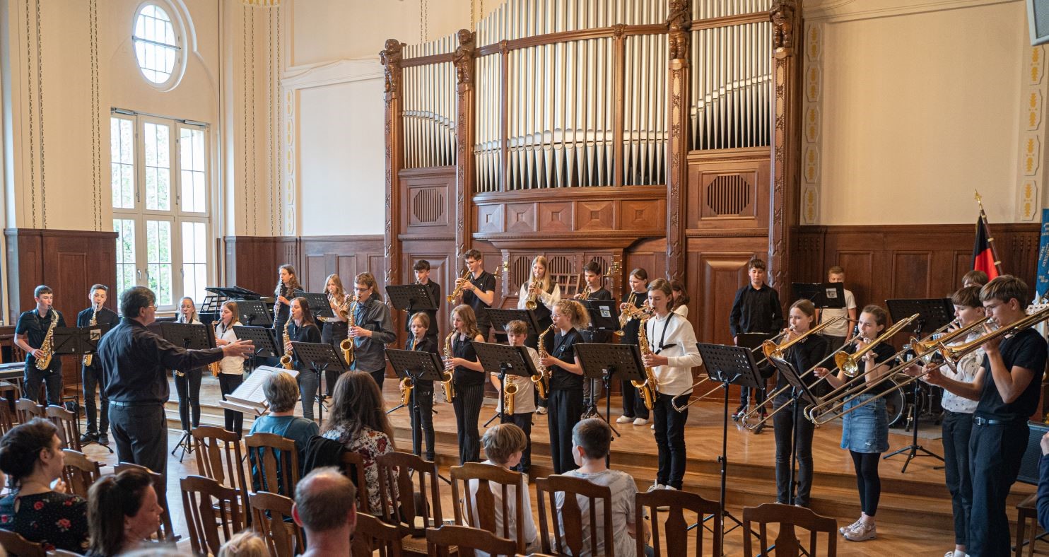 Eindrücke während einer Orchesterprobe